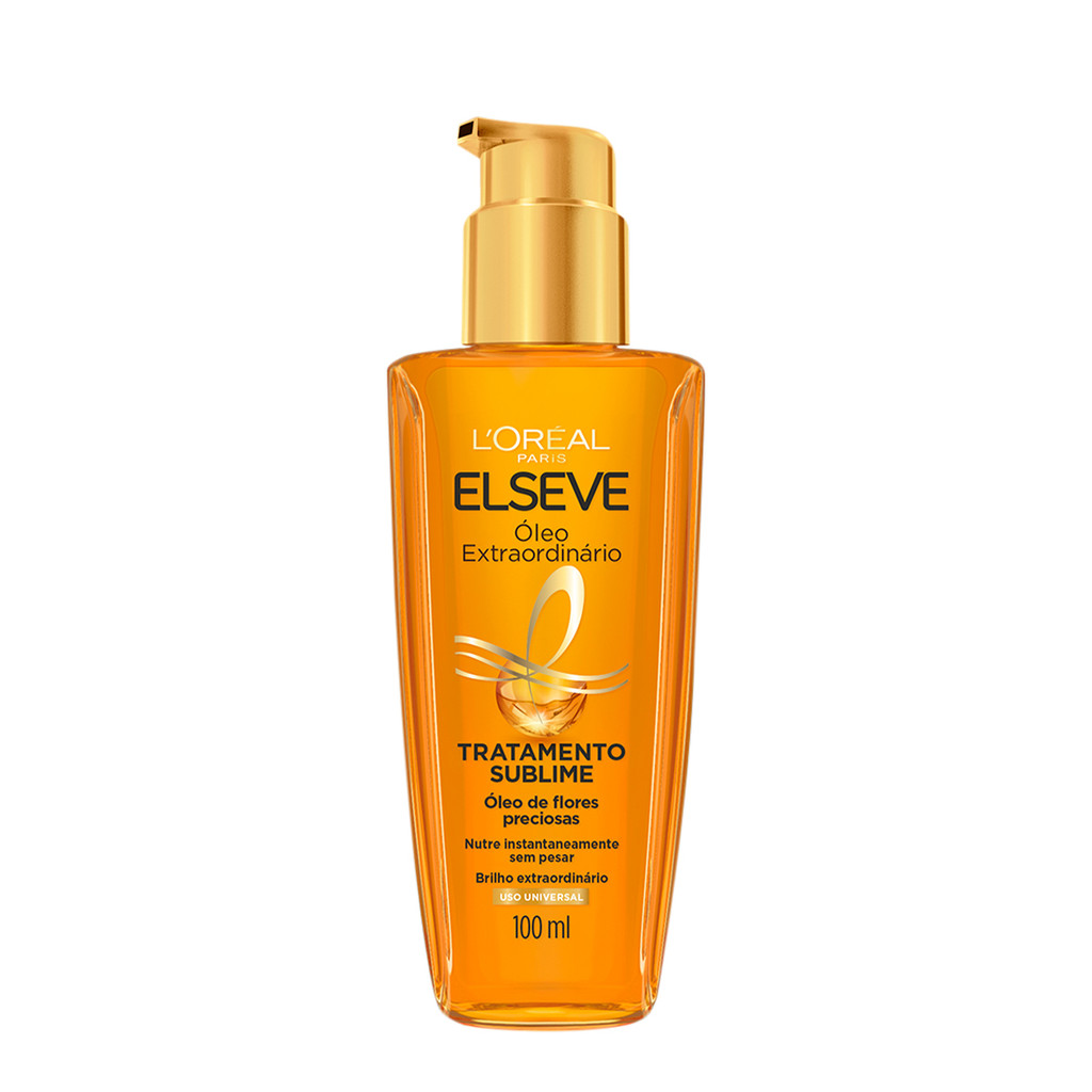 L’Oréal Paris Elseve Óleo Extraordinário – Óleo Capilar 100ml L’Oréal Paris Elseve Óleo Extraordinário – Óleo Capilar 100ml