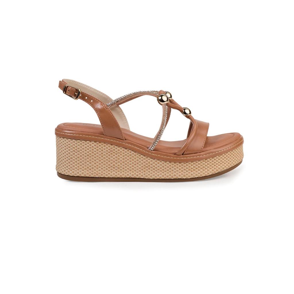 Sandália Bebecê Plataforma Cortiça Strappy Sandália Bebecê Plataforma Cortiça Strappy