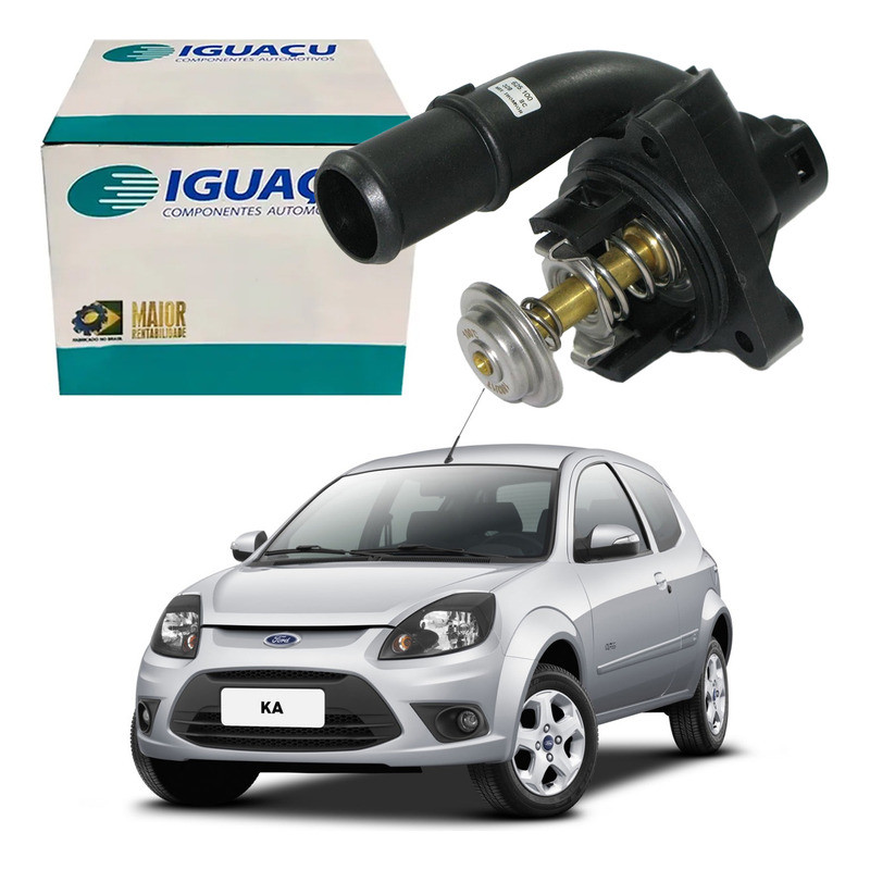 Valvula Termostatica Iguacu Ford Ka 1.0 8v Flex 2012 A 2013 Valvula Termostatica Iguacu Ford Ka 1.0 8v Flex 2012 A 2013