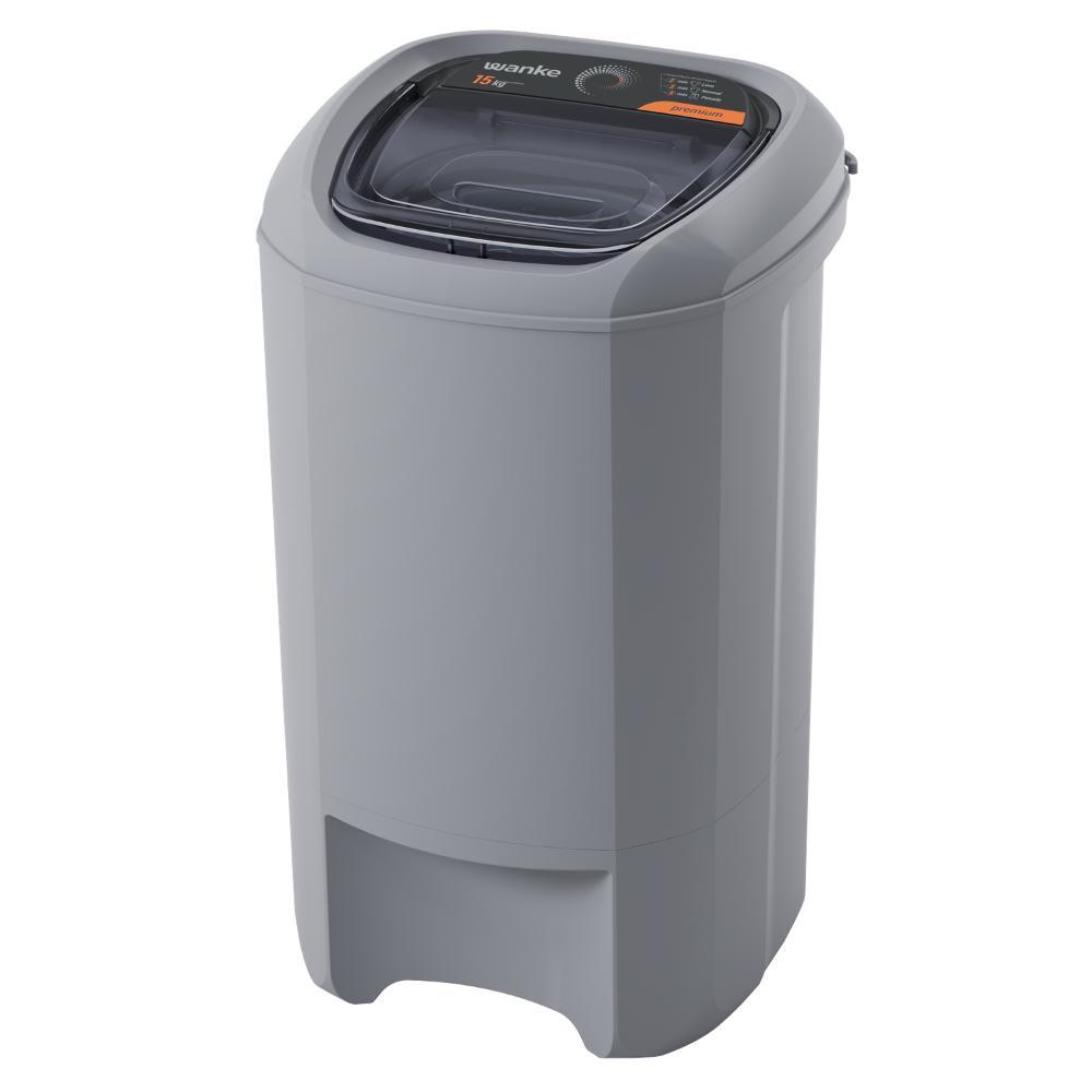 Centrífuga de Roupas Wanke Premium CWAT150 15kg Cinza Classe A 3 Programas 127V Centrífuga de Roupas Wanke Premium CWAT150 15kg Cinza Classe A 3 Programas 127V