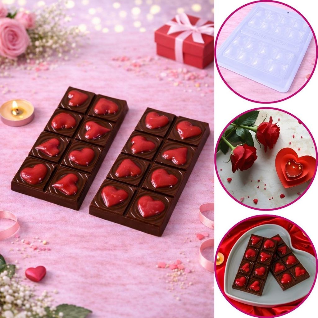 1~5 FORMA BWB C/ SILICONE AMOR EM BARRA BWB 10417 (CHOCO) 1~5 FORMA BWB C/ SILICONE AMOR EM BARRA BWB 10417 (CHOCO)