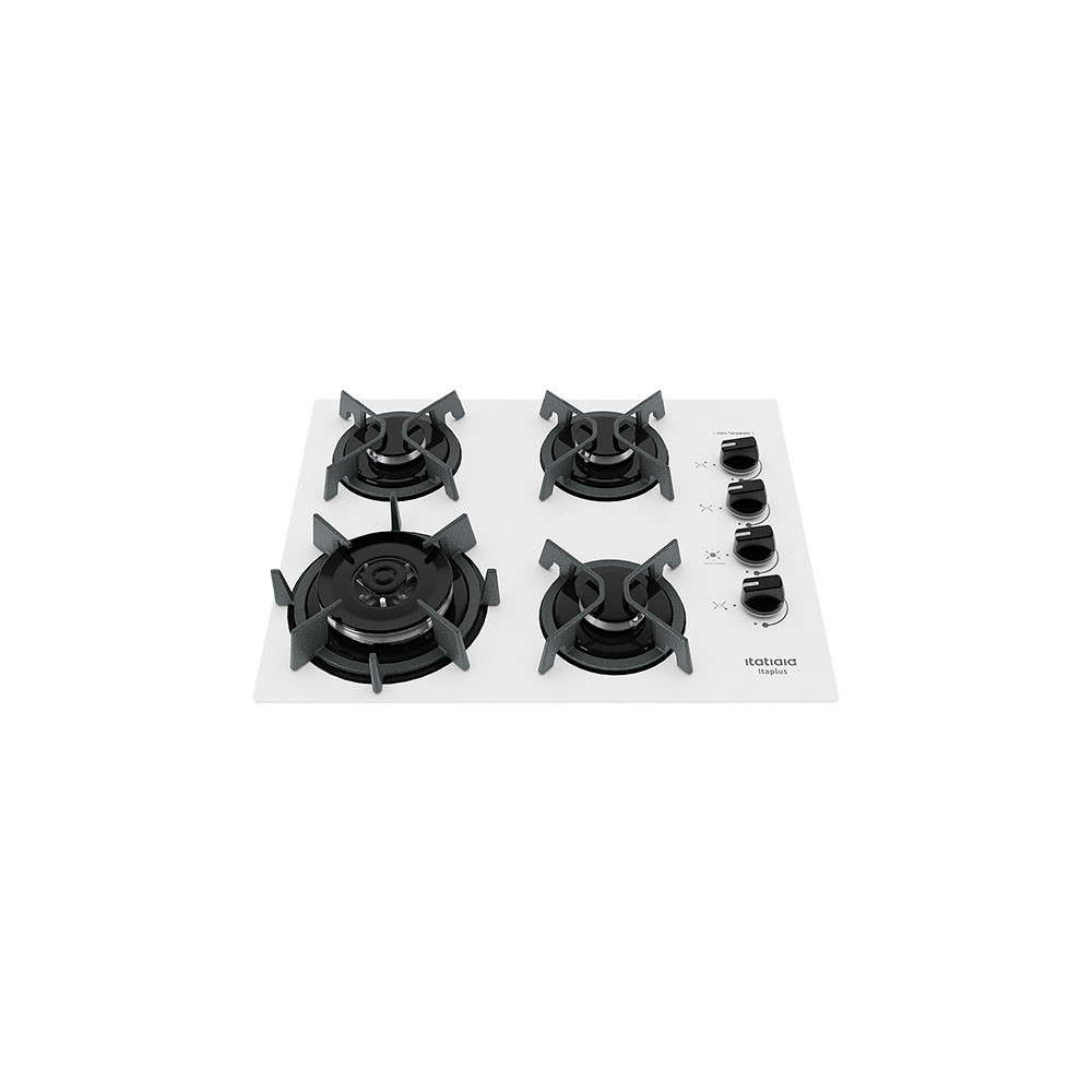 Cooktop 4 Bocas Mesa de Vidro e Tripla Chama Itaplus Cooktop 4 Bocas Mesa de Vidro e Tripla Chama Itaplus