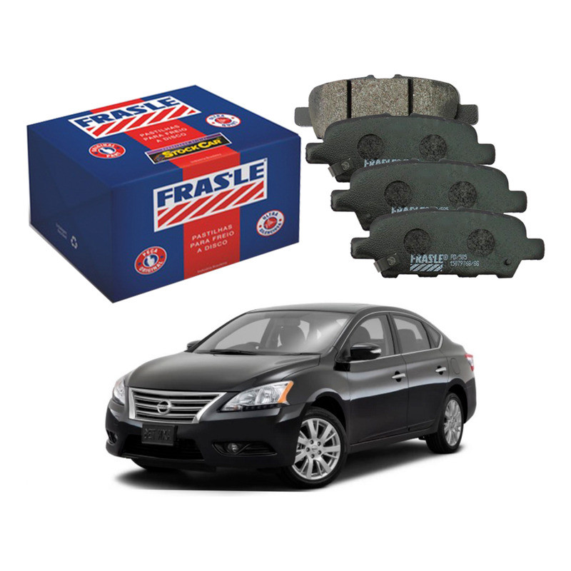 Pastilha Freio Traseira Sentra 2.0 2014 A 2016 Pastilha Freio Traseira Sentra 2.0 2014 A 2016