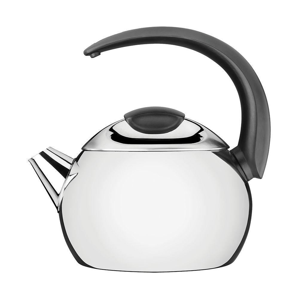 Chaleira Tramontina 2,2 Litros, em Aço Inox – 61482/183 Chaleira Tramontina 2,2 Litros, em Aço Inox – 61482/183