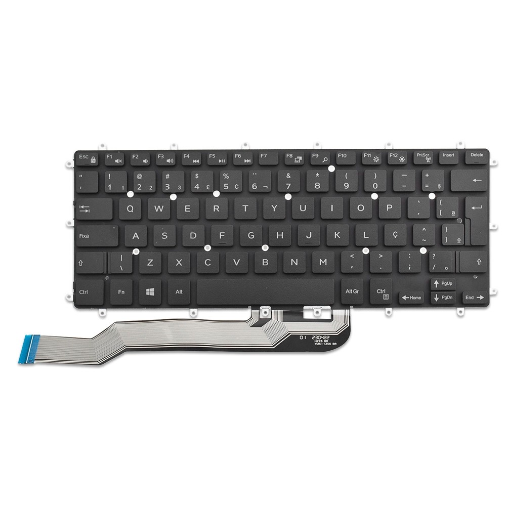 Teclado para Notebook Dell Inspiron 15-7560 Sem Iluminação Teclado para Notebook Dell Inspiron 15-7560 Sem Iluminação