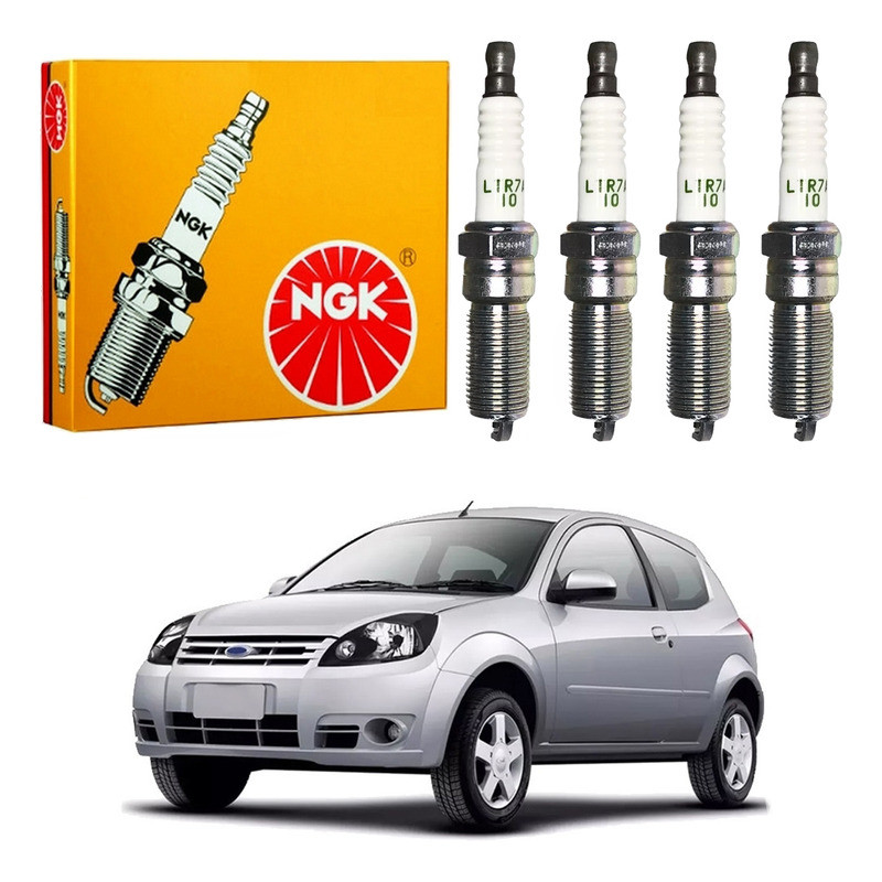 Jogo Velas Ngk Ford Ka 1.0 2008 A 2012 Jogo Velas Ngk Ford Ka 1.0 2008 A 2012