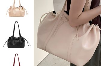 Lovito Bolsa Feminina Casual Com Laço E Grande Capacidade Para Transporte No Ombro LFA110102 -  vendido por Lovito Loja Oficial