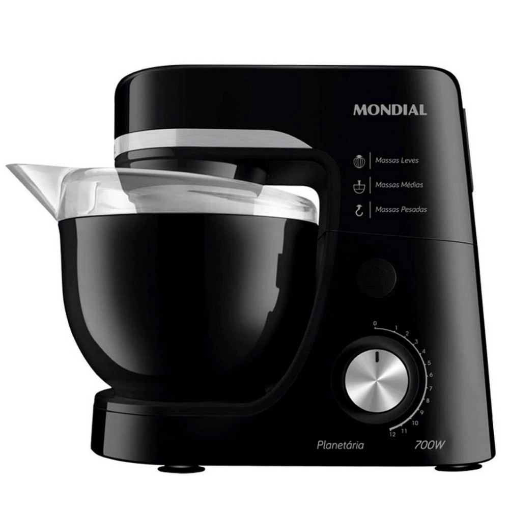 Batedeira Planetária BP-03 12 Velocidades 700W Mondial Batedeira Planetária BP-03 12 Velocidades 700W Mondial
