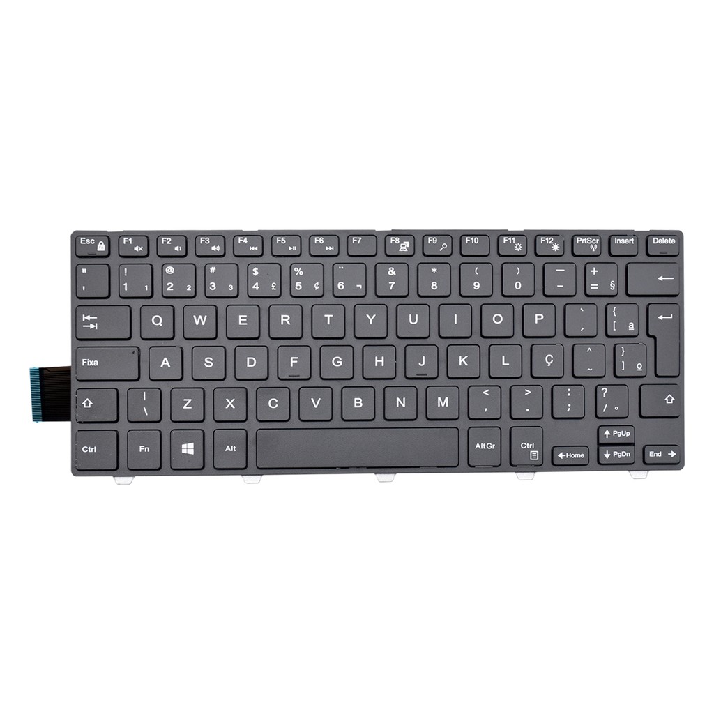 Teclado para Notebook Dell Latitude 3450 Sem Iluminação Teclado para Notebook Dell Latitude 3450 Sem Iluminação