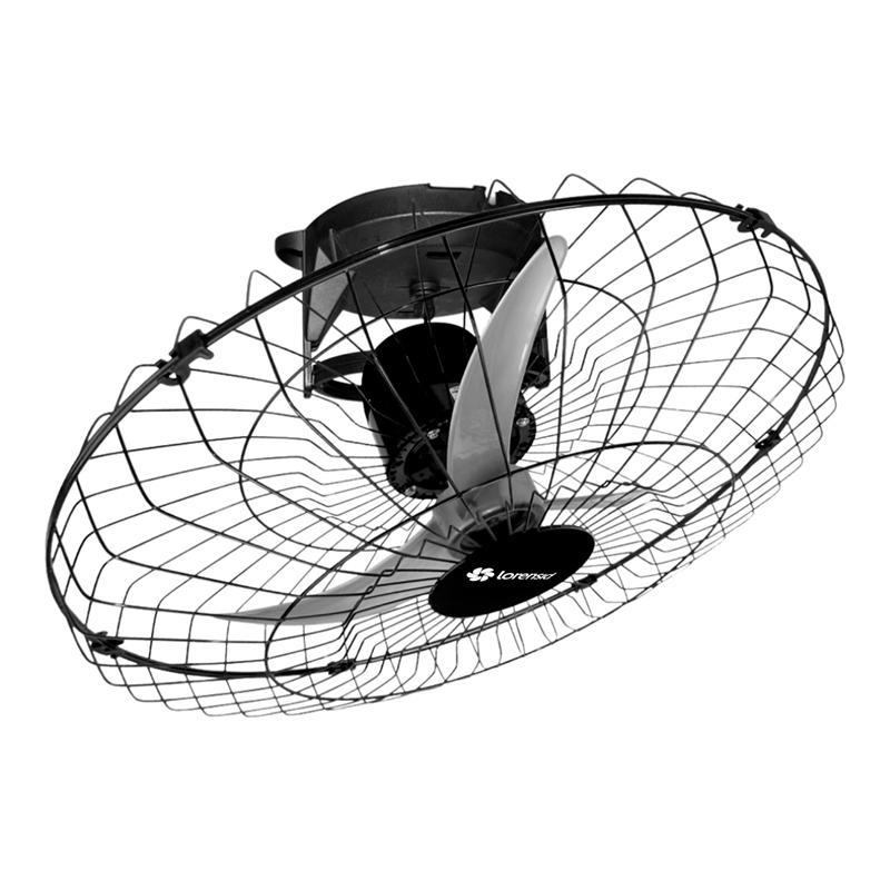 Ventilador De Teto 60cm Lorensid Preto Bivolt 360 Graus Ventilador De Teto 60cm Lorensid Preto Bivolt 360 Graus