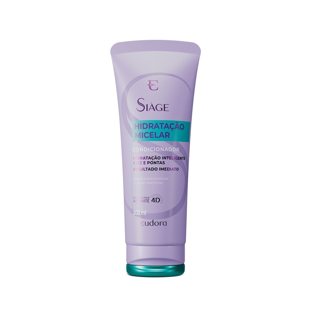 Eudora Siàge Hidratação Micelar Condicionador 250ml Eudora Siàge Hidratação Micelar Condicionador 250ml