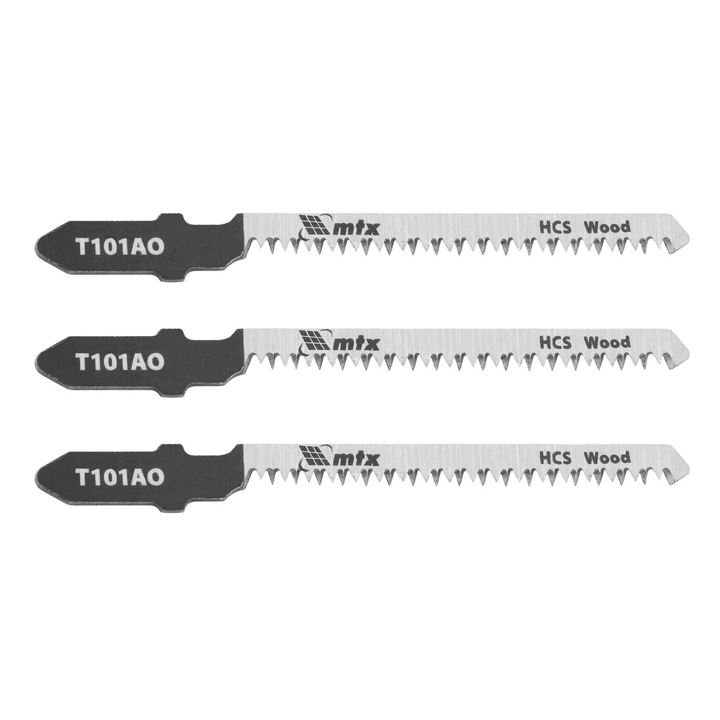 Lâmina para Serra Tico-Tico Aço Carbono Encaixe Bosch T101AO 50 x 1,4mm 3 Peças MTX Lâmina para Serra Tico-Tico Aço Carbono Encaixe Bosch T101AO 50 x 1,4mm 3 Peças MTX