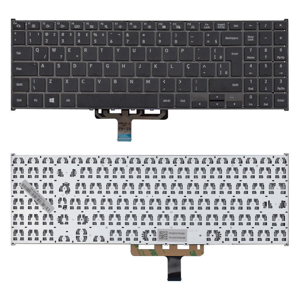 Teclado para Notebook Samsung Book NP550XCJ-XF2BR Teclado para Notebook Samsung Book NP550XCJ-XF2BR