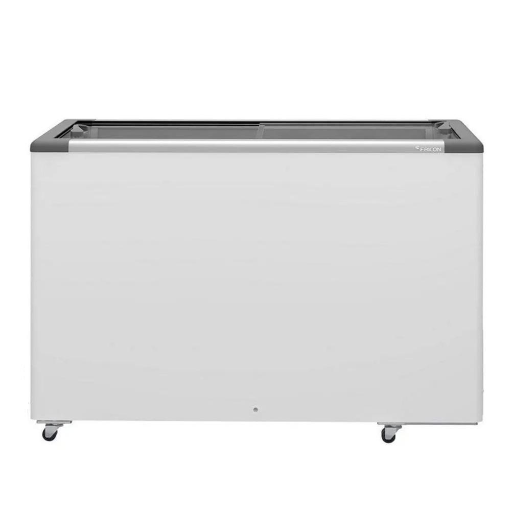 Freezer Conservador Horizontal Fricon 411 Litros Baixa Temperatura Tampa de Vidro Branco HCEB 411 V 127V Freezer Conservador Horizontal Fricon 411 Litros Baixa Temperatura Tampa de Vidro Branco HCEB 411 V 127V