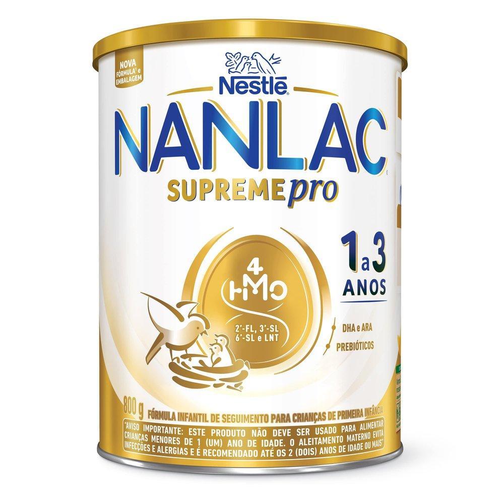 Formula Infantil Nanlac Supreme Pro 1-3 Anos 800G Formula Infantil Nanlac Supreme Pro 1-3 Anos 800G
