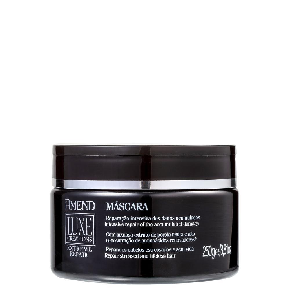 Amend Luxe Creations Extreme Repair – Máscara 250g Blz Amend Luxe Creations Extreme Repair – Máscara 250g Blz