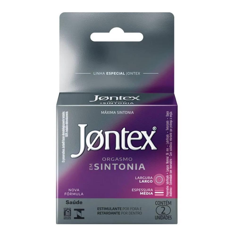 Jontex Preservativo Orgasmo Em Sintonia Com 2 Unidades Jontex Preservativo Orgasmo Em Sintonia Com 2 Unidades