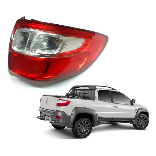Lanterna Traseira Direita Strada Original Genuína Fiat Lanterna Traseira Direita Strada Original Genuína Fiat