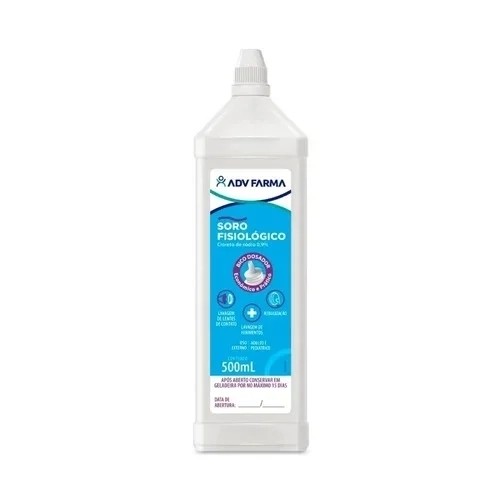 Soro Fisiológico ADV Farma 500ml Soro Fisiológico ADV Farma 500ml