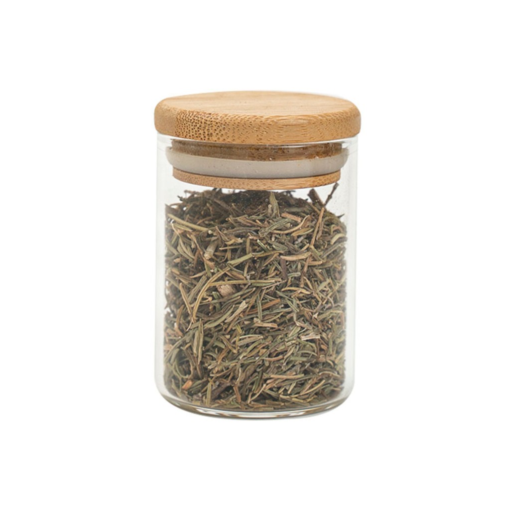 POTE 110ML DE VIDRO COM TAMPA DE BAMBU REDONDO FLAT DE MANTIMENTO – TUD POTE 110ML DE VIDRO COM TAMPA DE BAMBU REDONDO FLAT DE MANTIMENTO – TUD