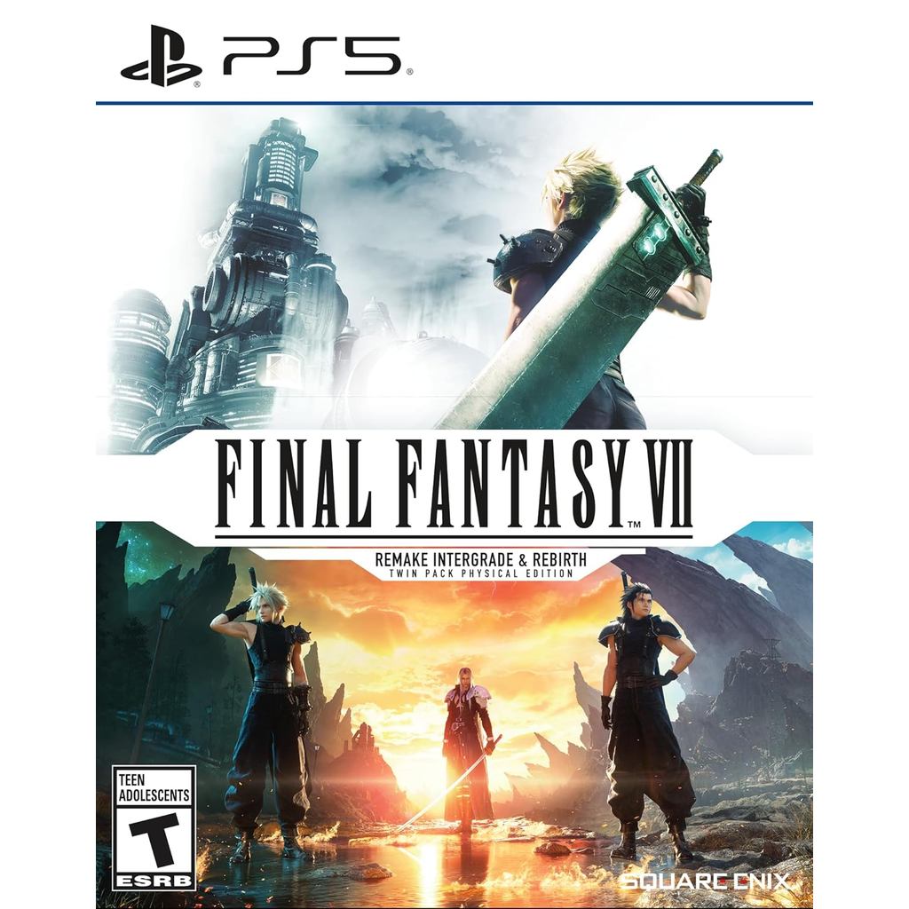 Final Fantasy VII Remake Intergrade & Final fantasy VII Rebirth PS5 Midia Fisica Final Fantasy VII Remake Intergrade & Final fantasy VII Rebirth PS5 Midia Fisica