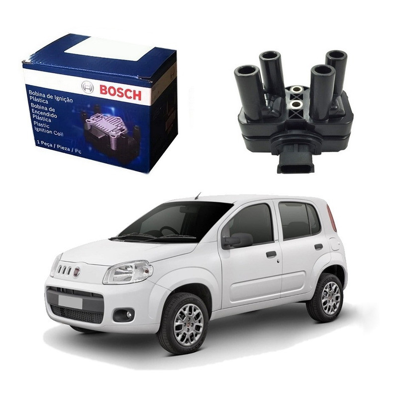 Bobina De Ignição Bosch Uno 1.0 Evo 2011 A 2015 Bobina De Ignição Bosch Uno 1.0 Evo 2011 A 2015