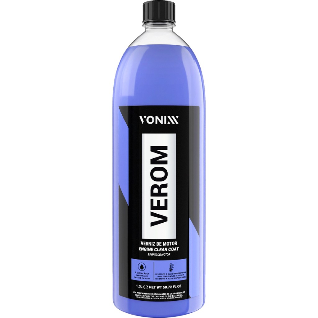 Verniz De Motor Verom Vonixx Brilho Proteção Base Água 1,5l Verniz De Motor Verom Vonixx Brilho Proteção Base Água 1,5l