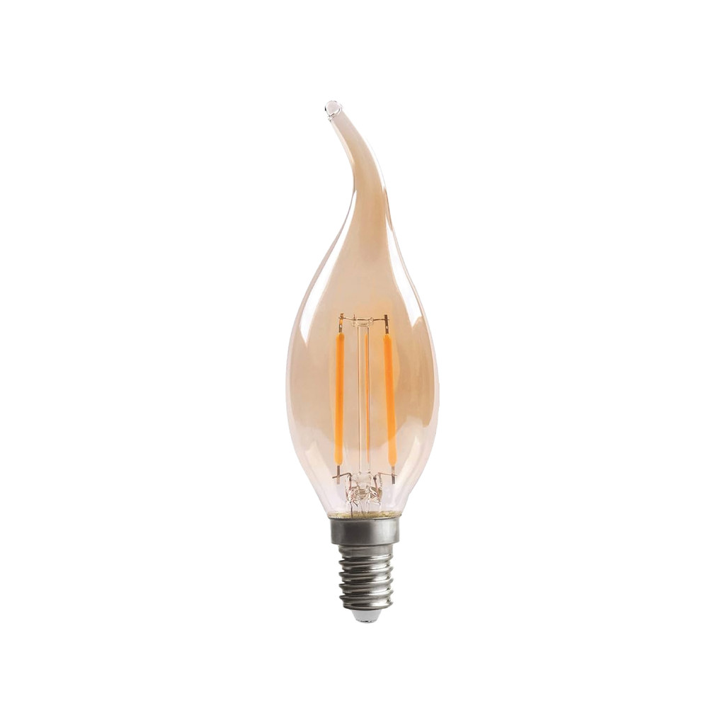Lâmpada Filamento 4w Vela-bico E14 2200k Bivolt Lâmpada Filamento 4w Vela-bico E14 2200k Bivolt