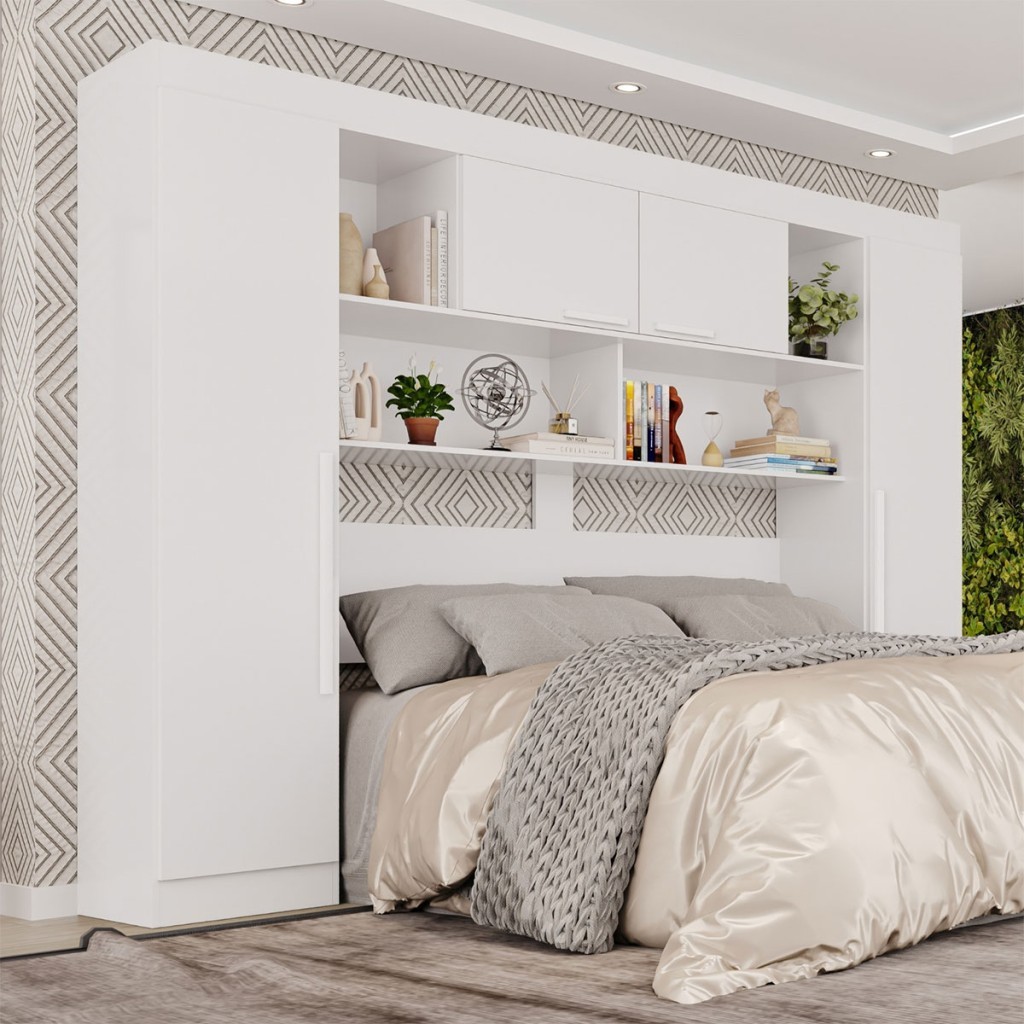 Guarda-Roupa Casal Modulado Odin Premium 4 Portas – Pnr Móveis Guarda-Roupa Casal Modulado Odin Premium 4 Portas – Pnr Móveis