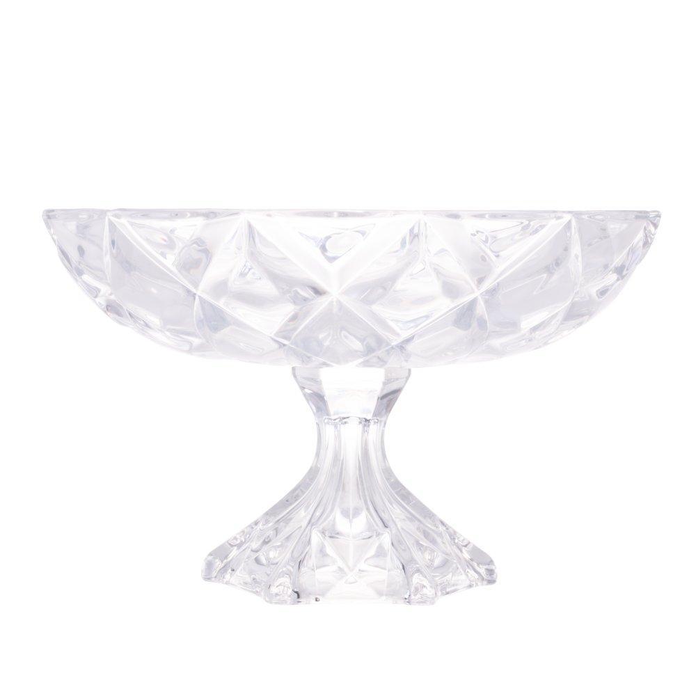Centro de Mesa de Cristal Deli Diamond 32,5cm x 19,5cm Centro de Mesa de Cristal Deli Diamond 32,5cm x 19,5cm