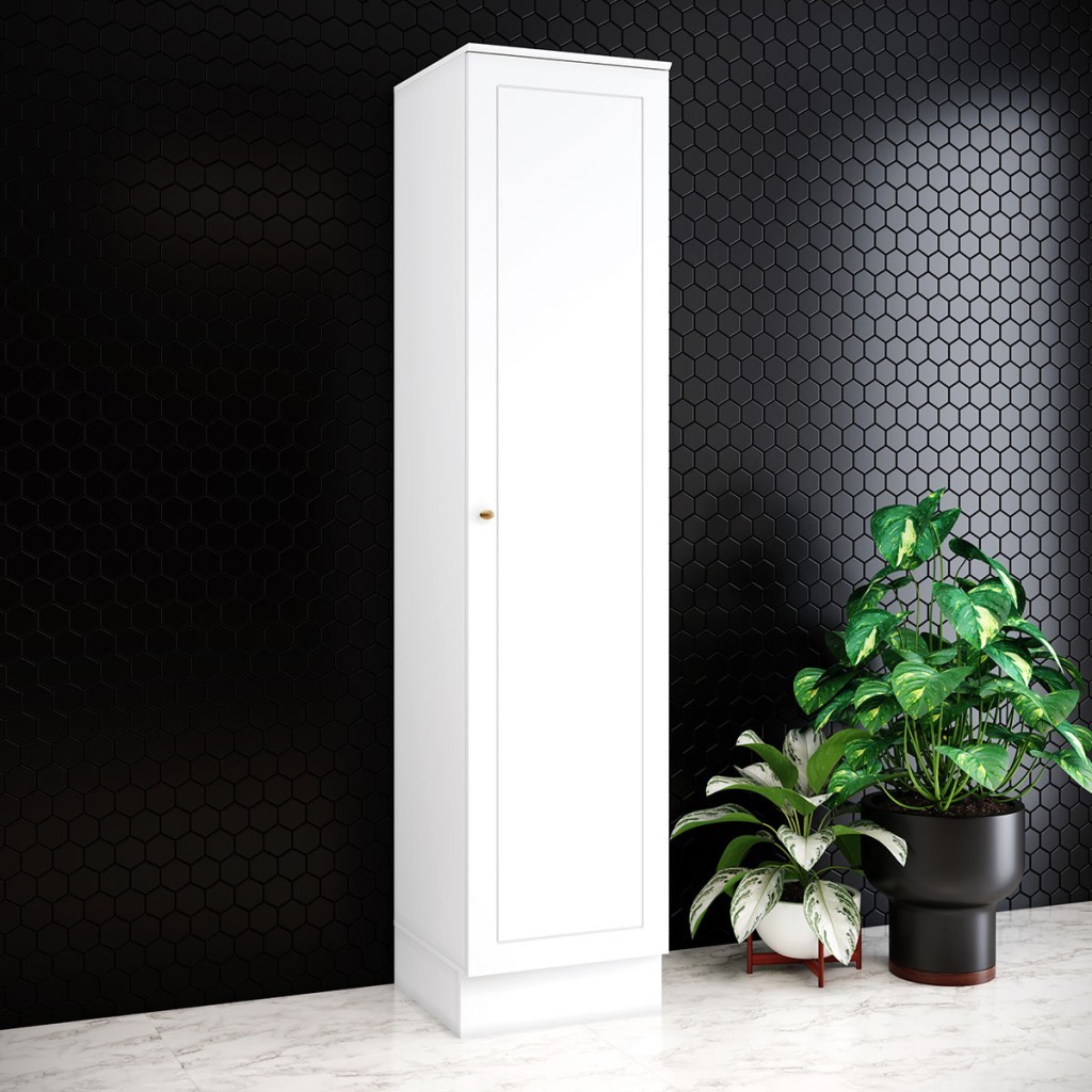 Paneleiro Americana 1 Porta 5 Prateleiras – Henn Paneleiro Americana 1 Porta 5 Prateleiras – Henn