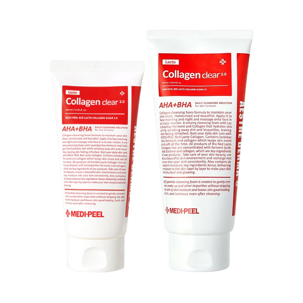 medi-peel red lacto collagen clear 2.0 120ml 300ml medi-peel red lacto collagen clear 2.0 120ml 300ml