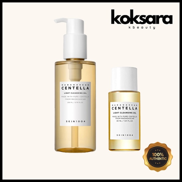 skin1004 madagascar centella light cleansing oil 30ml/200ml skin1004 madagascar centella light cleansing oil 30ml/200ml