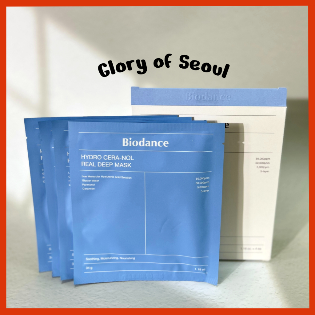 Biodance Cera-Nol Real Deep Mask 1Box), (4sheets Biodance Cera-Nol Real Deep Mask 1Box), (4sheets