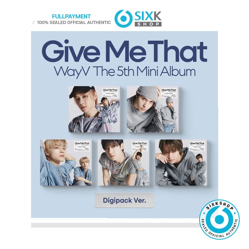 [LUCKY DRAW_DIGIPACK ver] WayV 5th Mini Album [Give Me That]