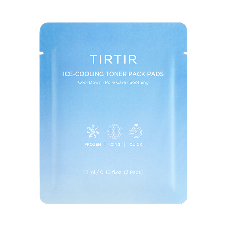 Tirtir Ice-Cooling Toner Pack Pad 12ml 3pads Tirtir Ice-Cooling Toner Pack Pad 12ml 3pads