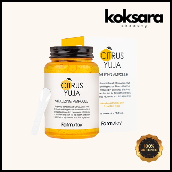 Farmstay Citrus Yuja Vitalizing Ampoule 250ml Farmstay Citrus Yuja Vitalizing Ampoule 250ml