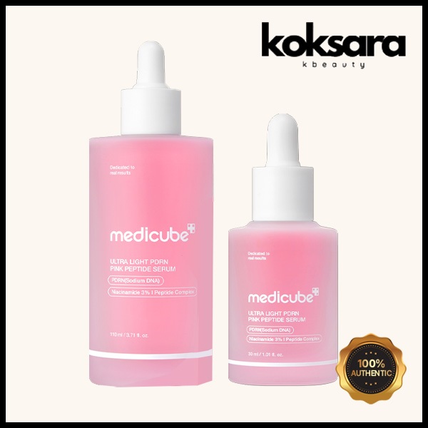 Medicube Ultra Light PDRN Pink Peptide Ampoule 30ml / 110ml Medicube Ultra Light PDRN Pink Peptide Ampoule 30ml / 110ml