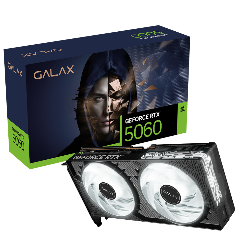 Placa de Video Galax GeForce RTX 5060 1-CLICK OC 8GB GDDR7 128 bit - 56NSN8MDDCOC Placa de Video Galax GeForce RTX 5060 1-CLICK OC 8GB GDDR7 128 bit - 56NSN8MDDCOC - Oferta na Shopee