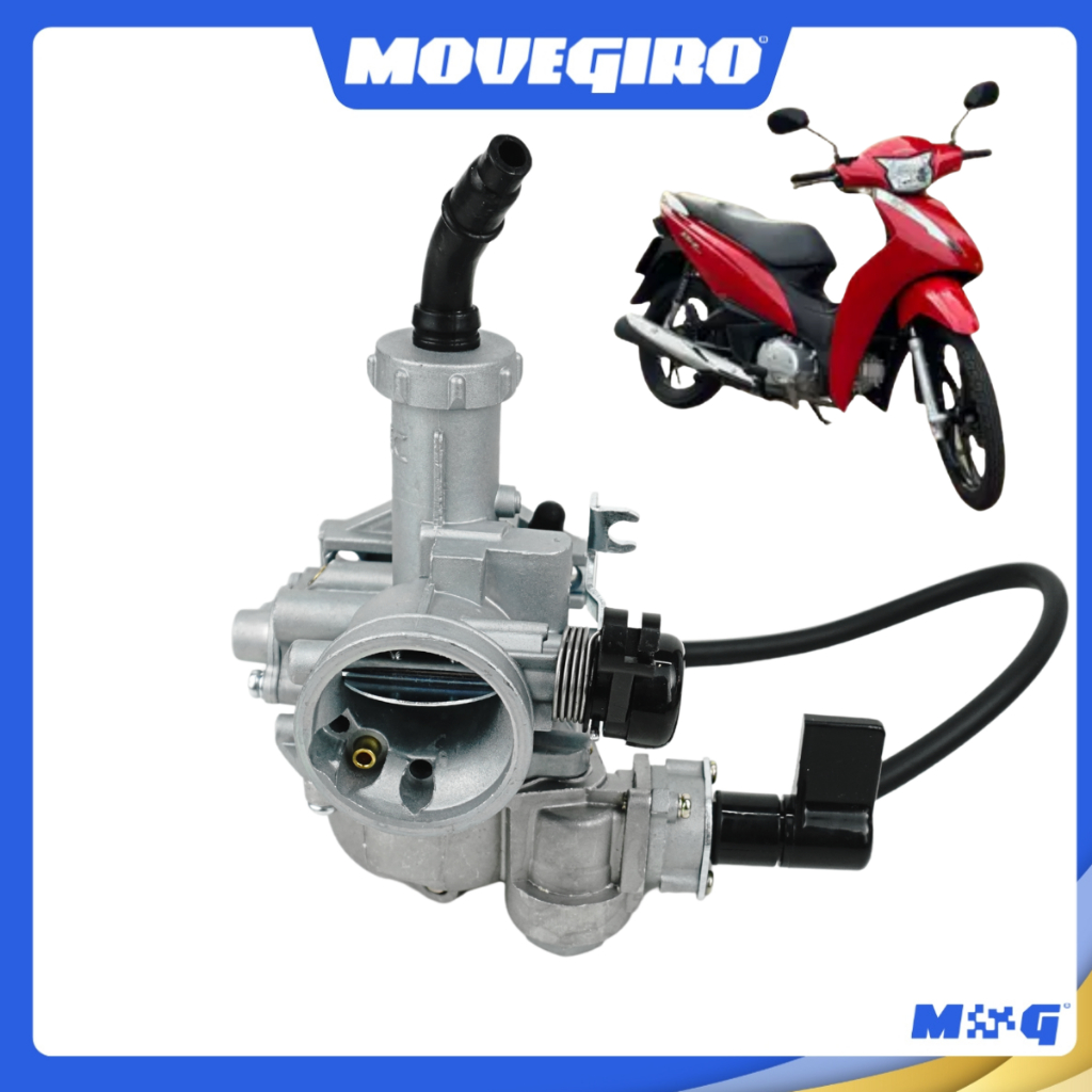 Carburador Completo Honda Biz 125 Ks Es 2006 2007 2008 2009 Motor Moto Original Atec C/ Mangueira Carburador Completo Honda Biz 125 Ks Es 2006 2007 2008 2009 Motor Moto Original Atec C/ Mangueira - Oferta na Shopee