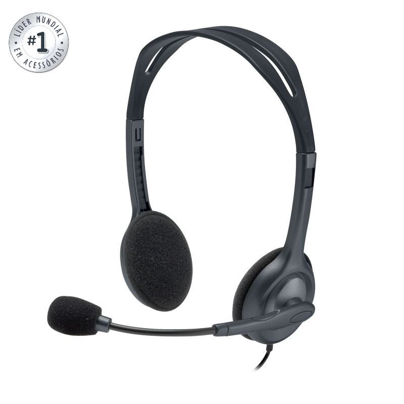 Headset P3 H111 Stereo Logitech Headset P3 H111 Stereo Logitech - Oferta na Shopee