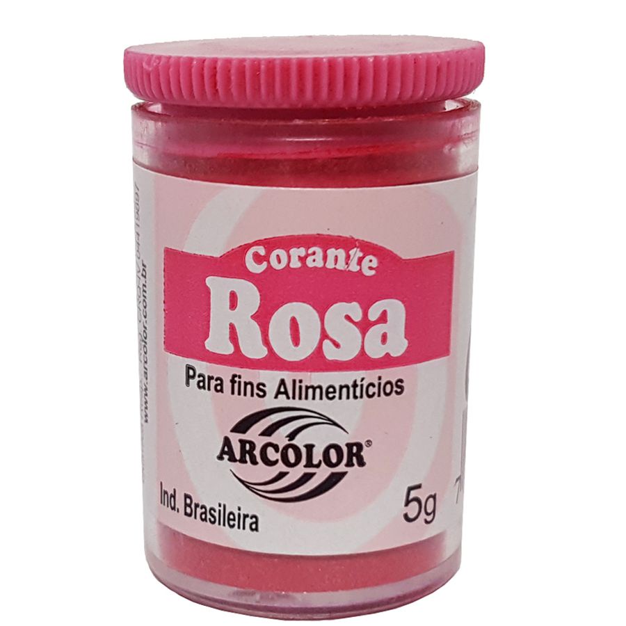 Corante em Pó Rosa 5g Arcolor Corante em Pó Rosa 5g Arcolor - Oferta na Shopee
