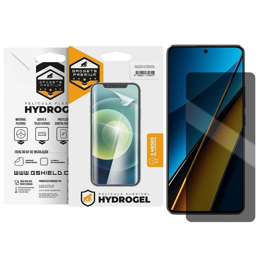 Película Privacidade Anti-espionagem para Xiaomi Poco X6 5G - Hydrogel - Gshield Película Privacidade Anti-espionagem para Xiaomi Poco X6 5G - Hydrogel - Gshield - Oferta na Shopee