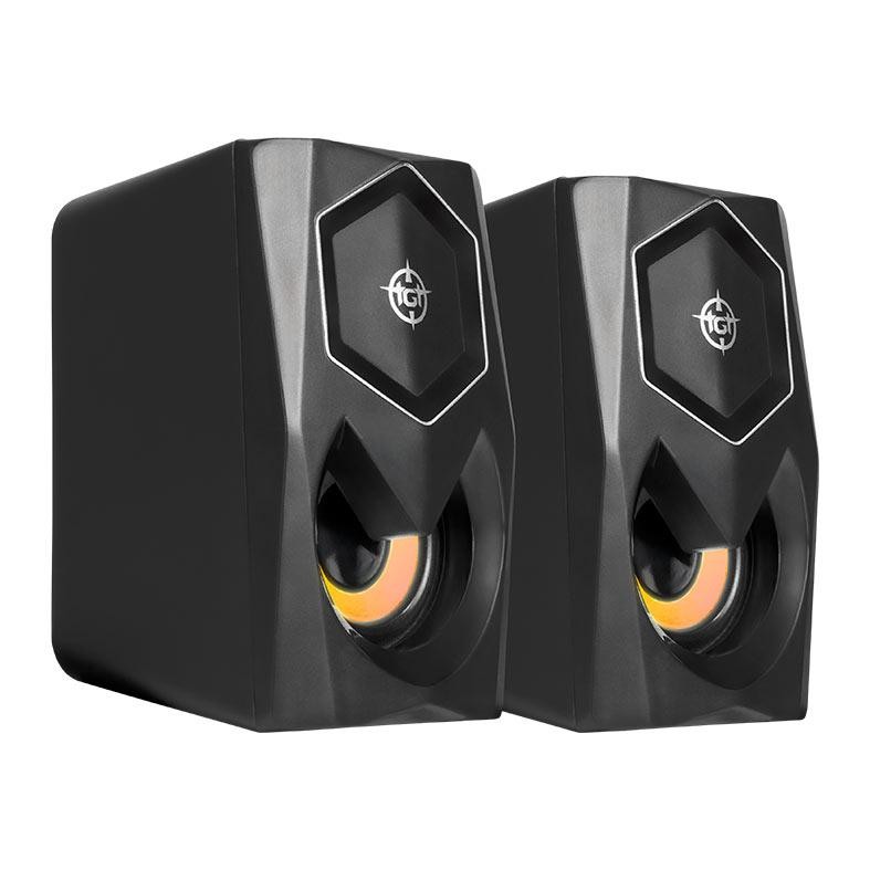 Caixa de Som TGT Sentry, Rainbow, 2x3W RMS, Preto, TGT-STY-RBW02 Caixa de Som TGT Sentry