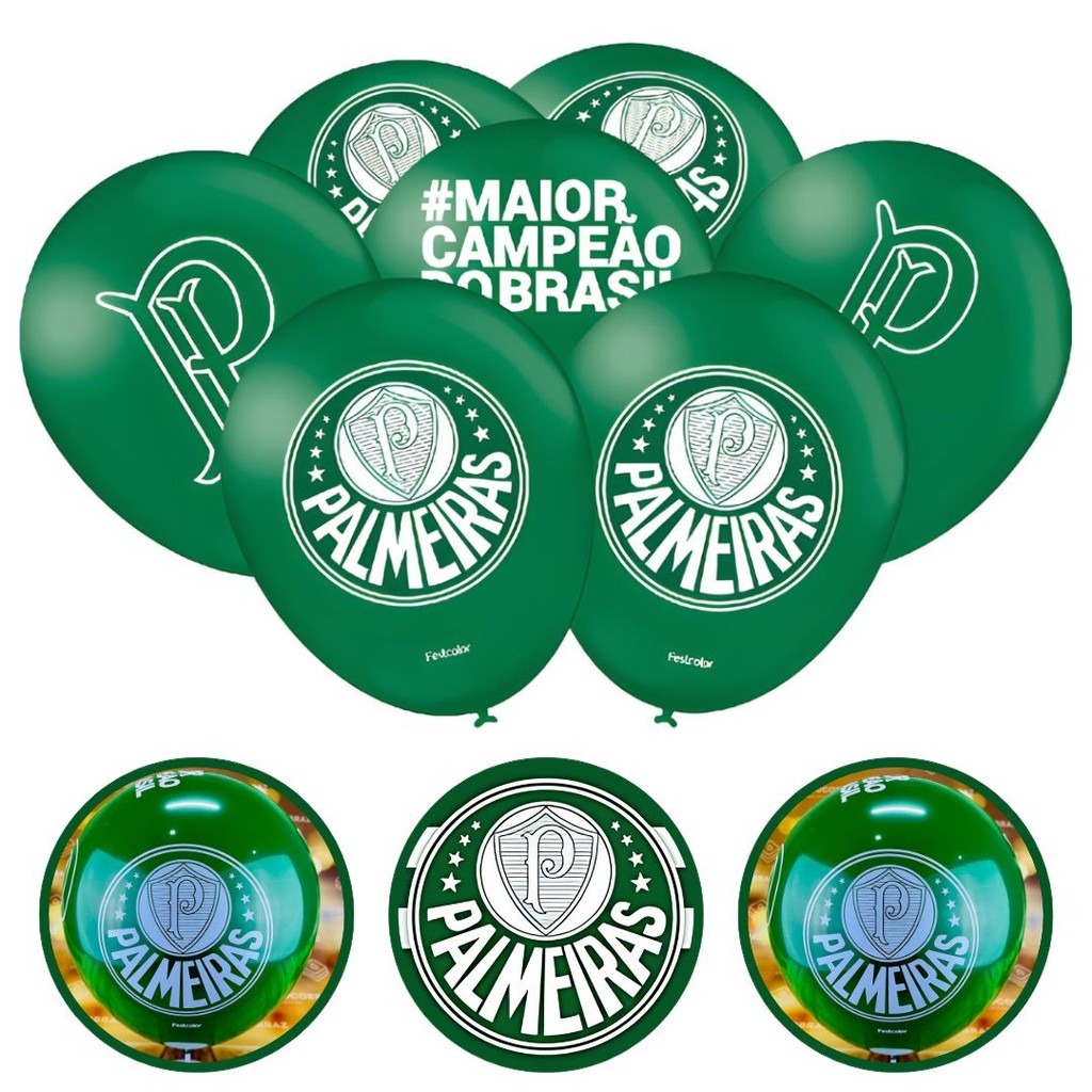 25~125 BALÃO BEXIGA FESTA PALMEIRAS FUTEBOL n°9 FESTCOLOR VERDE 25~125 BALÃO BEXIGA FESTA PALMEIRAS FUTEBOL n°9 FESTCOLOR VERDE - Oferta na Shopee