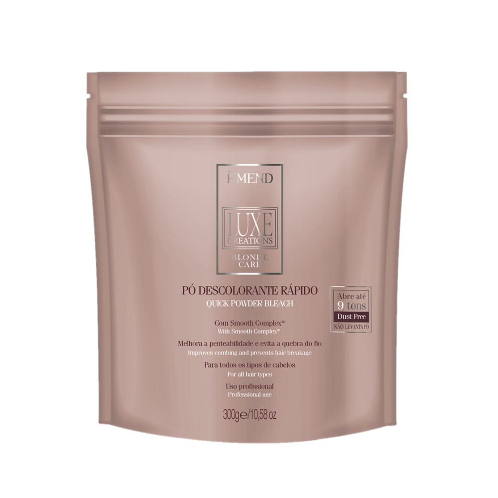 Amend Luxe Creations Blonde Care - Pó Descolorante 300g Amend Luxe Creations Blonde Care - Pó Descolorante 300g - Oferta na Shopee