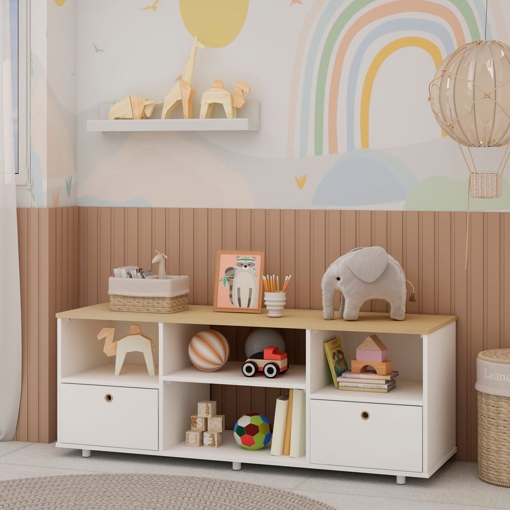 Organizador para Quarto Infantil com 2 Gavetas Montagem Simplificada sem Uso de Ferramentas Organizador para Quarto Infantil com 2 Gavetas Montagem Simplificada sem Uso de Ferramentas - Oferta na Shopee