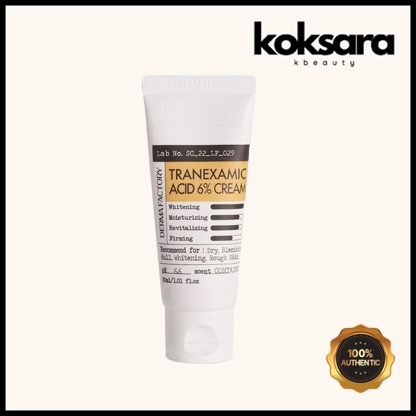 Dermafactory Tranexamic Acid 6% Cream 30ml Dermafactory Tranexamic Acid 6% Cream 30ml - Oferta na Shopee