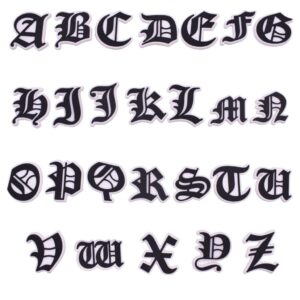 Amuletos De Sapato Para ClogPins 26 Letras Az Alfabeto Grego Botão Sapatos Charme - Oferta na Shopee