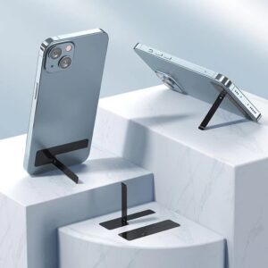 Suporte De Celular Portátil Dobrável Autoadesivo/Universal Ultrafino Ajustável/Tamanho Mini Universal De Alumínio Portátil Dobrável Desk Mount Holder Suporte Do Telefone Móvel Cradle Suporte Dobrável Para Celular - Oferta na Shopee